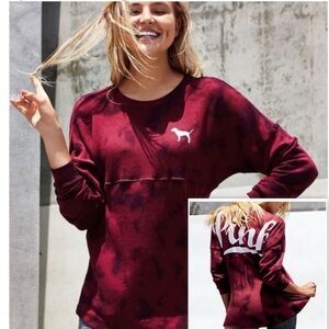 VS Pink Oversized Sweatshirt sz S